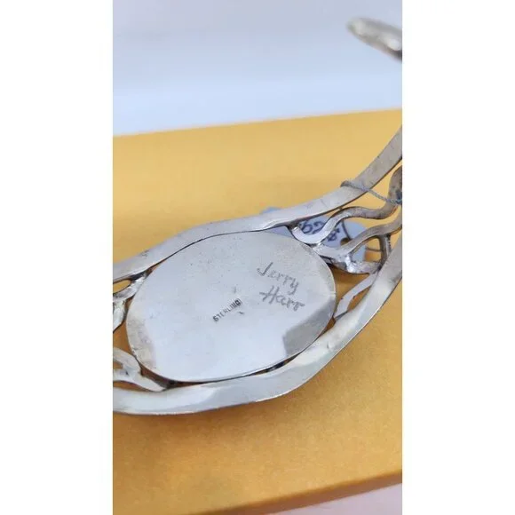 BraceletOval Peanut woodA+ Grade 40cm x 30 cm 925 Silver 42.2 gr Bracelet 20